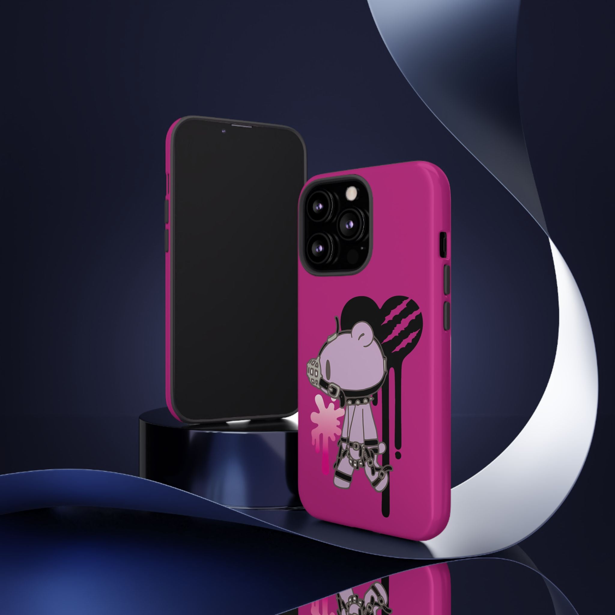 Gloomy Bear x DEDGRL6 "Jelly Heart" Tough Cases